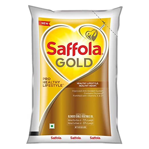 SAFFOLA GOLD, PRO HEALTHY LIFESTYLE COOKING OIL (1.00LTR)