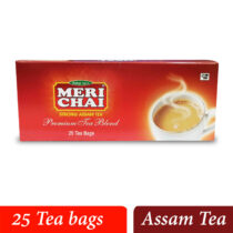 MERI CHAI STRONG ASSAM TEA PREMIUM TEA BLEND 25 TEA BAGS BOX (1.00UNIT)