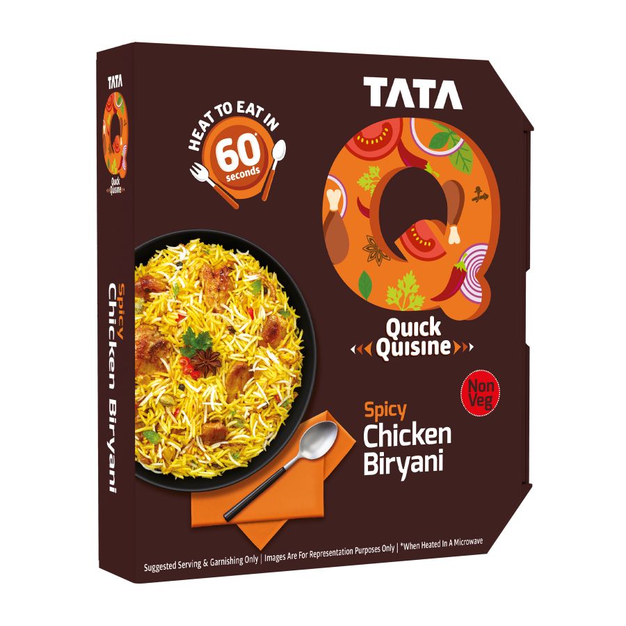 TATA Q Spicy Chicken Biryani (330.00gm)