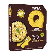 TATA Q Cheesy Pasta with Black Olives (290.00gm)