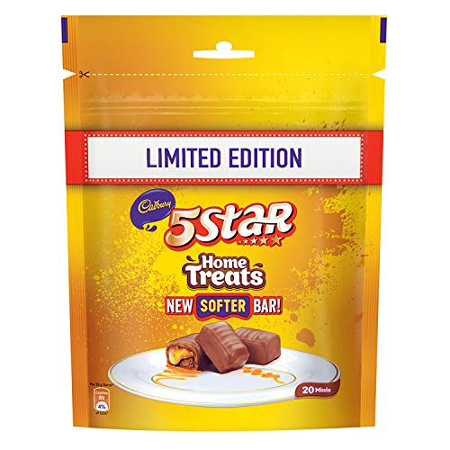 Cadbury 5 Star Chocolate Home Treats Pack. (200.00gm)