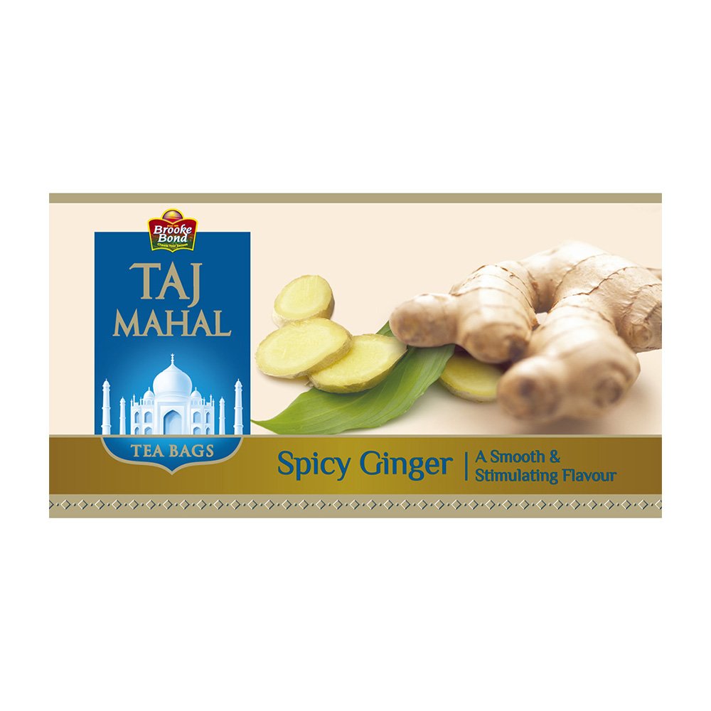 Taj Mahal Spicy Ginger Tea (25.00Bag)