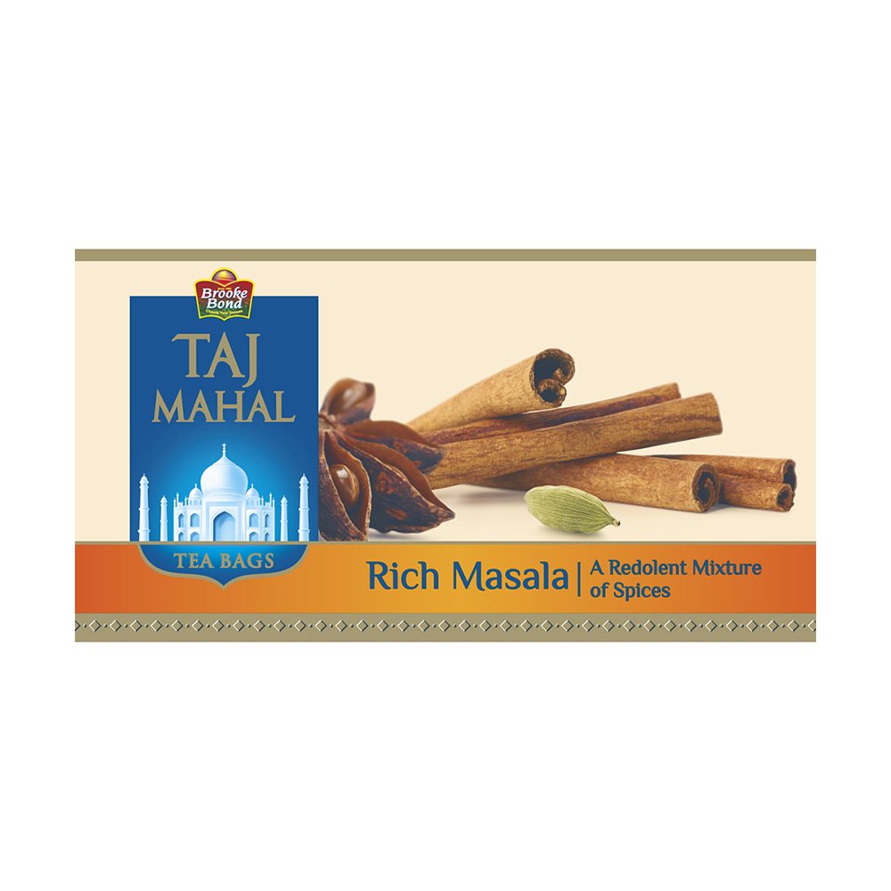 Taj Mahal Rich Masala Tea Bags. (25.00Bag)
