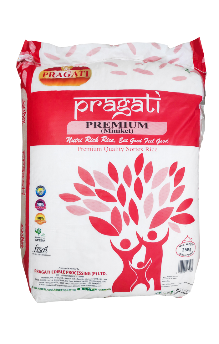 Pragati Premium Miniket Rice (25.00Kg)