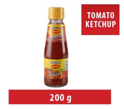 Maggi Tomato Ketchup Bottle (200.00gm)
