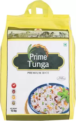 Prime Tunga Premium Sona Masoori Rice (Raw)  (10 kg)