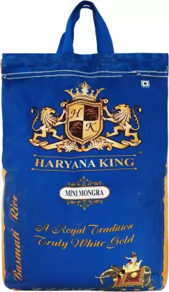 Haryana King Mini Mongra Basmati Rice (Broken Grain)  (10 kg)