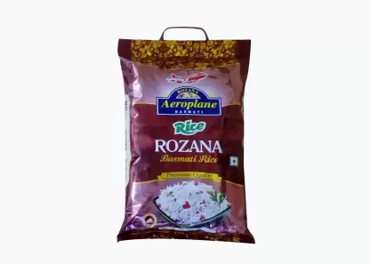 AEROPLANE Rozana Premium Rice 5 kg Raw Rice (Long Grain, Raw)  (5 kg)