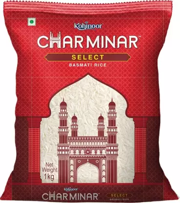 KOHINOOR Charminar Select Basmati Rice (Medium Grain)  (1 kg)