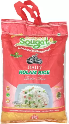 Khushiyon Ki Sougat Kolam Rice  (5 kg)