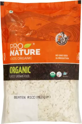 Pro Nature Organic Medium Poha  (0.5 kg)