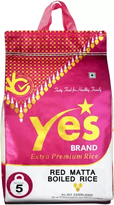 Yes Extra Premium Red Matta Rice (Boiled)  (5 kg)