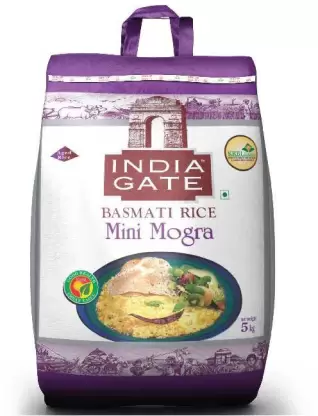 INDIA GATE Mini Mogra Basmati Rice (Broken Grain)  (5 kg)